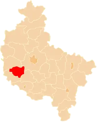 Localisation de Powiat de Grodzisk Wielkopolski