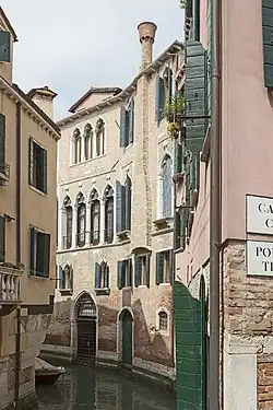 Palazzo Centani maison de Carlo Goldoni.