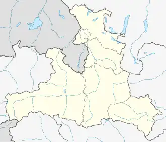 Voir sur la carte administrative de Land de Salzbourg