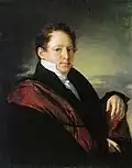 Portrait de Stepan Netchaïev, par Vassili Tropinine (xixe&nbsp;siècle)