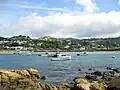 Bateaux de pêche au niveau de Island Bay