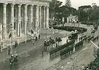 Ouverture du Parlement d'Adélaïde par le gouverneur général, 5 juin 1939.
