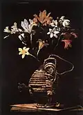 Fleurs dans une fiole, vers 1645, huile sur toile, Pinacoteca Civica di Forlì&nbsp;(en).