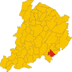 Localisation de Fontanelice