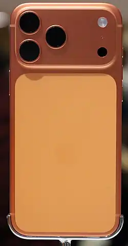 Arrière de l'iPhone 17 Pro Max.