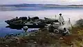 Au bord de la Volga (1897), Alexeï Stepanov