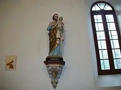 Saint Joseph avec l'Enfant Jésus .