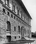 La façade en 1906.