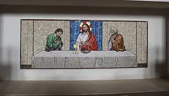 Mosaïque de l'autel.
