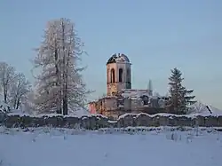 Vue du monastère Ochevenski près de Kargopol.