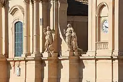 Détails de la façade.