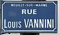 Rue Louis-Vannini.