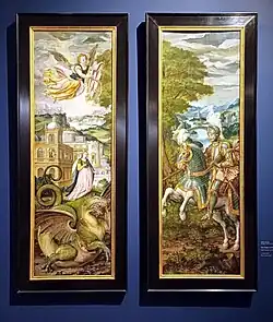 Maarten de Vos, Saint Georges et le Dragon, entre 1590 et 1603.