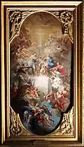 Gloire de sainte Cécile, appartements royaux - Camera della Regina, palais Pitti.