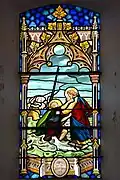 Chœur : Le Christ calmant la tempête sur la mer de Galilée.