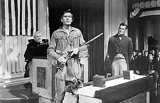 Davy Crockett (série télévisée, 1954) avec Fess Parker, de Walt Disney Pictures.