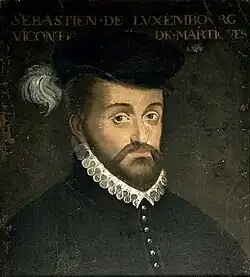 Portrait de Sébastien de Luxembourg.