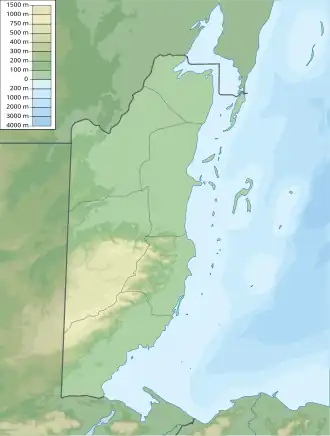 (Voir situation sur carte : Belize)