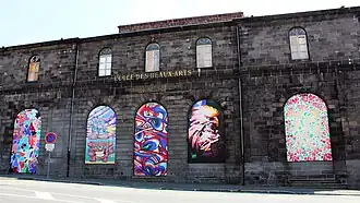 Fresques Street Art réalisées en 2018 par Beame Motte Waro Keymi et Deft.