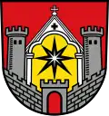 Blason de Diemelstadt, avec l'étoile dans une niche