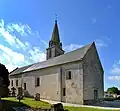 L'église Saint-Pierre. Vue nord-ouest.