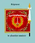 régiment de Noailles cavalerie, revers