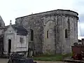 Vue est du chevet