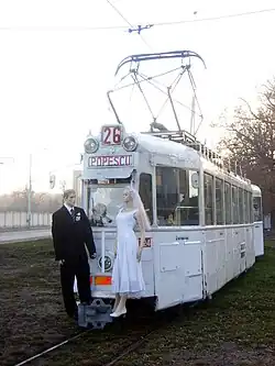 Motrice 721, préservée en Roumanie