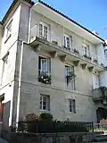 Maison de Valle-Inclán sur la place des Cinq Rues