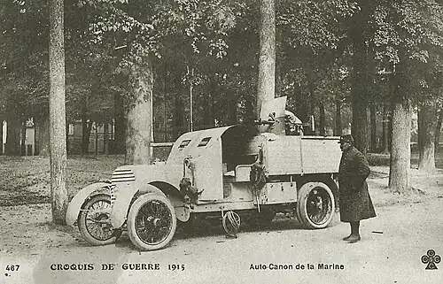 Auto-canon Peugeot 1914 Version 2.