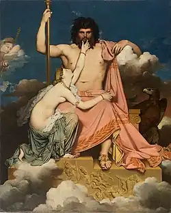 Jupiter et Thétis, 1811, musée Granet
