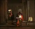 Le Départ pour la promenade, par Pieter de Hooch en 1663-1665.