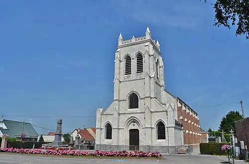 L'église du Sacré-Cœur.