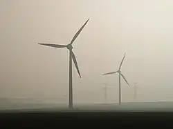 Les éoliennes d'Assigny.