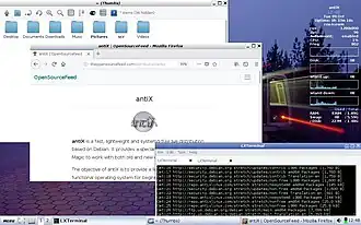 antiX Linux, version 17.2, "Helen Keller".