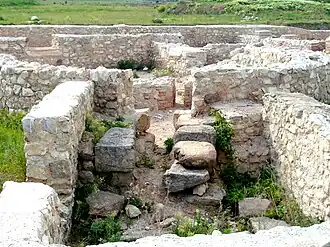 Les thermes.