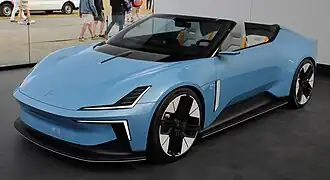 Concept de Polestar 02 au Festival de vitesse de Goodwood de 2022