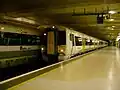 La rame de type 375/6 Electrostar n° 375617 au départ de London Charing Cross.