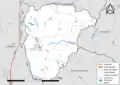Carte hydrographique de Calan.