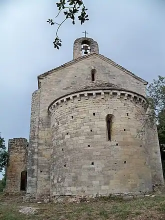 Abside de la Chapelle Sainte-Blaise située à Bollène.
