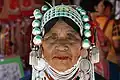Femme Akha, Tha Ton, Thaïlande.