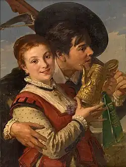 Pour notre futur ménage (1873), Musée royal des Beaux-Arts d'Anvers.