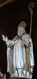 Statue de saint Alpin.