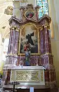 Autel de saint Benoît (1730).