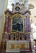 Autel de sainte Scholastique (1730).