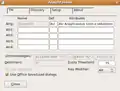Fenêtre de gestion des attributs de la mémoire de traduction