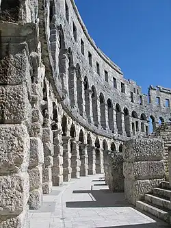 Vue intérieure.