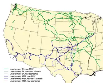 Image illustrative de l’article Burlington Northern Railroad