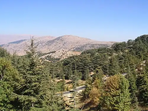 Vue de la montagne