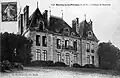 Le château de Boutlande au début du XXe&nbsp;siècle (carte postale).
